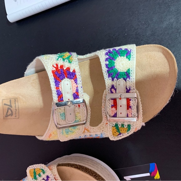 Dirty laundry, crocheted, sandals, size 9 - Picture 11 of 13